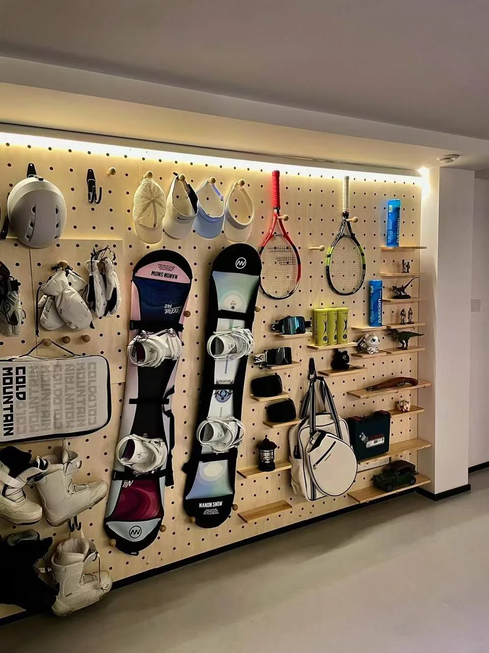 Feature wall with custom carpentry by a Singapore carpenter