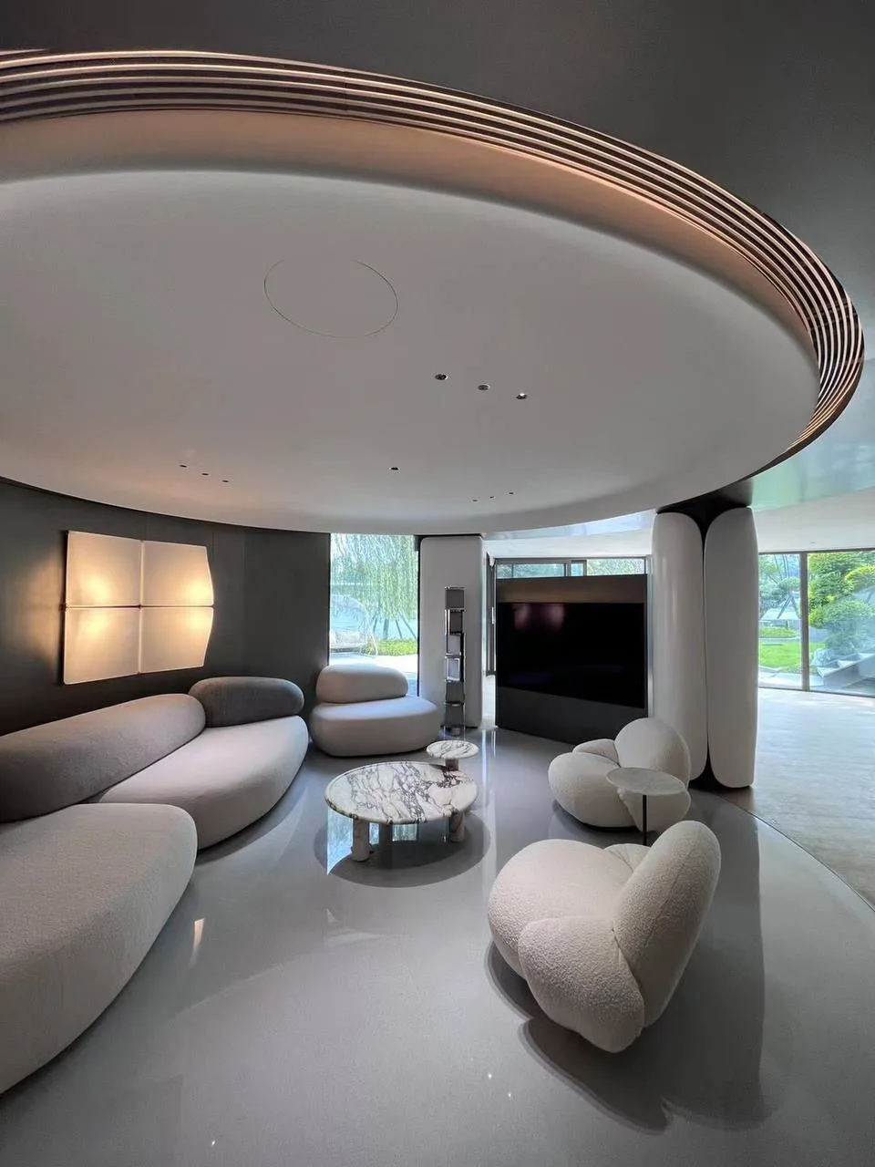 Landed home living room carpentry by a Singapore carpenter